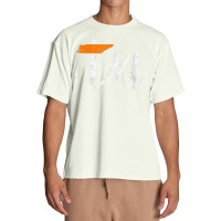 Tennessee State Flag Orange And White Home Shirt Distressed T Shirt Urban Heavy T-shirt | Artistshot