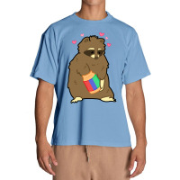 Peanut Butter Raccoon Urban Heavy T-shirt | Artistshot