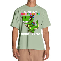 Watch Out Kindergarten Here I Come Dinosaur  (17) Urban Heavy T-shirt | Artistshot