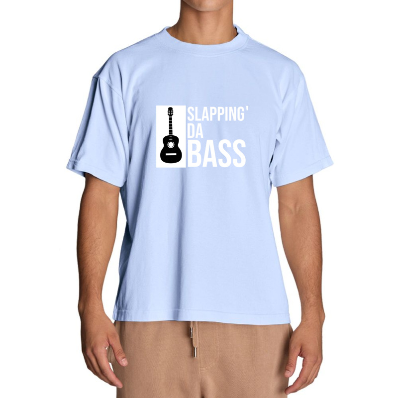 Slapping Da Bass Funny Cool Guitar Music Lover 1 Urban Heavy T-shirt | Artistshot