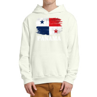 Vintage Panama Flag For Panamanian Gift Long Sleeve T Shirt Urban Pullover Hoodie | Artistshot