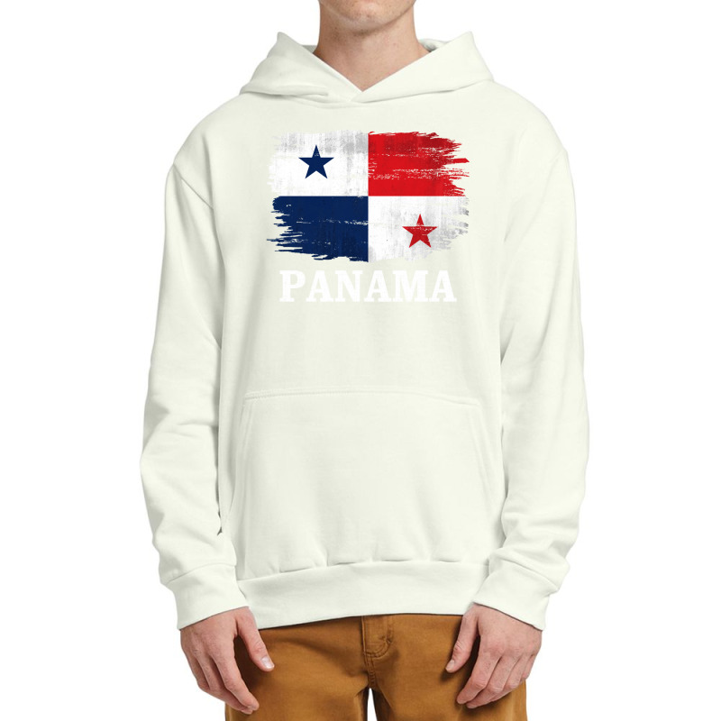 Vintage Panama Flag For Panamanian Gift Long Sleeve T Shirt Urban Pullover Hoodie by cm-arts | Artistshot