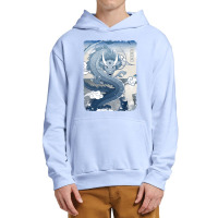 Blue Dragon (3) Urban Pullover Hoodie | Artistshot