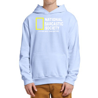 National Sarcastic Society T Shirt Urban Pullover Hoodie | Artistshot