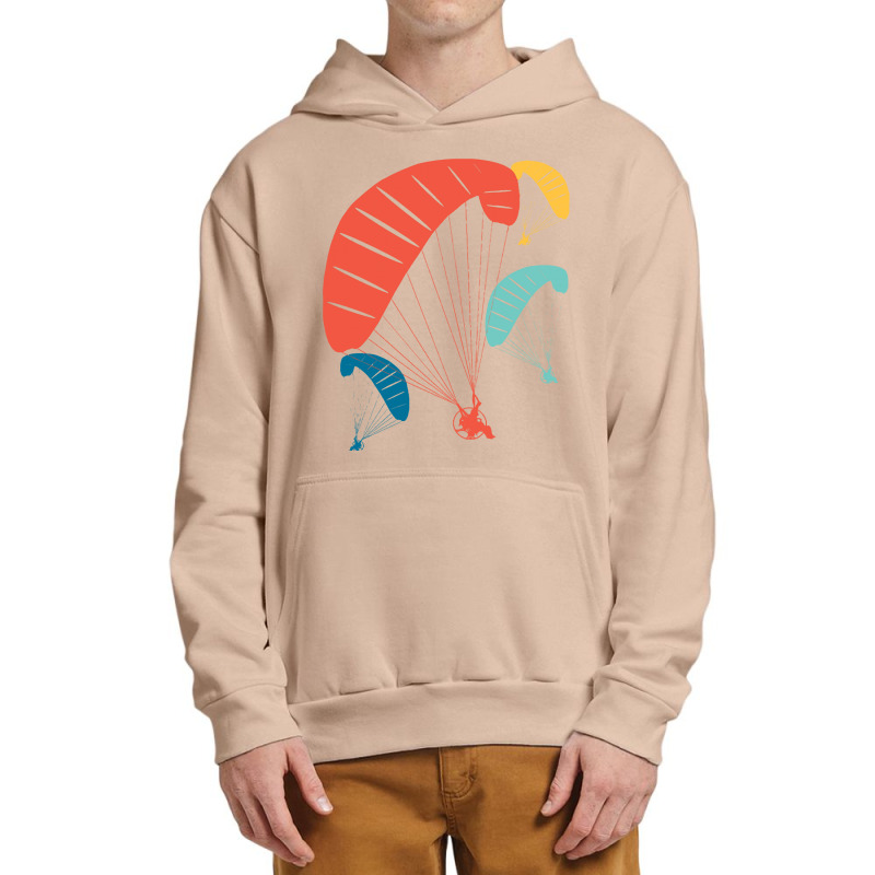 Paramotoring Paramotoring - Paramotorists Colorful Urban Pullover Hoodie | Artistshot