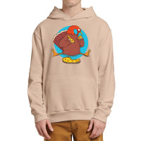 Thanksgiving Turkey Pizza Urban Pullover Hoodie | Artistshot