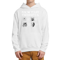 Know Your Parasites Tick Biden On Back Classic Urban Pullover Hoodie | Artistshot