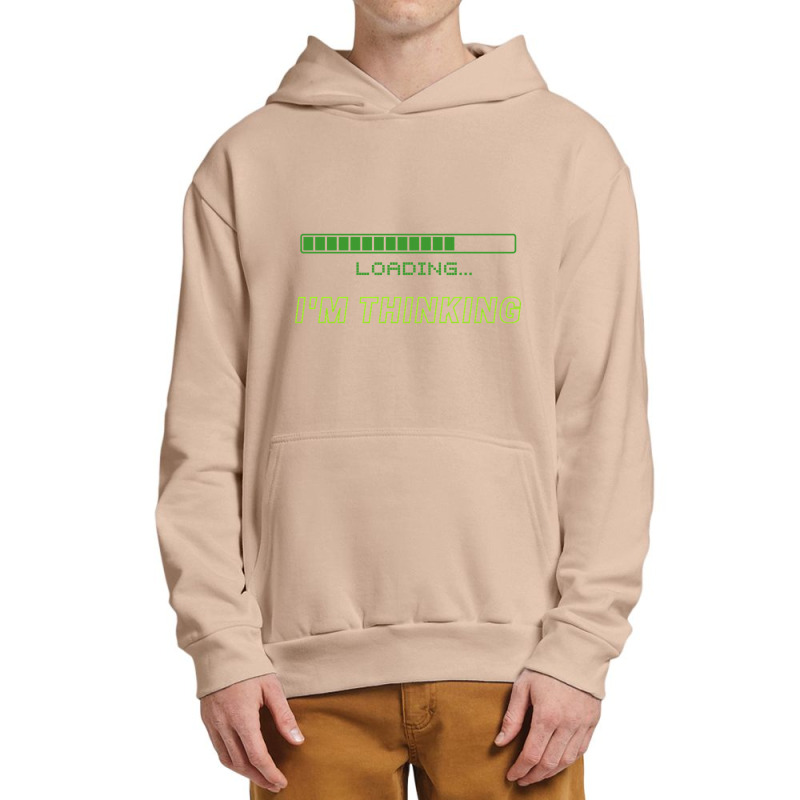 I'm Thinking Urban Pullover Hoodie by fenderbendable | Artistshot