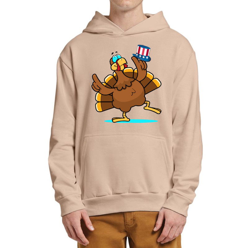 Thanksgiving Turkey Happy Thanksgiving Turkey Day Funny Gift Urban Pullover Hoodie | Artistshot