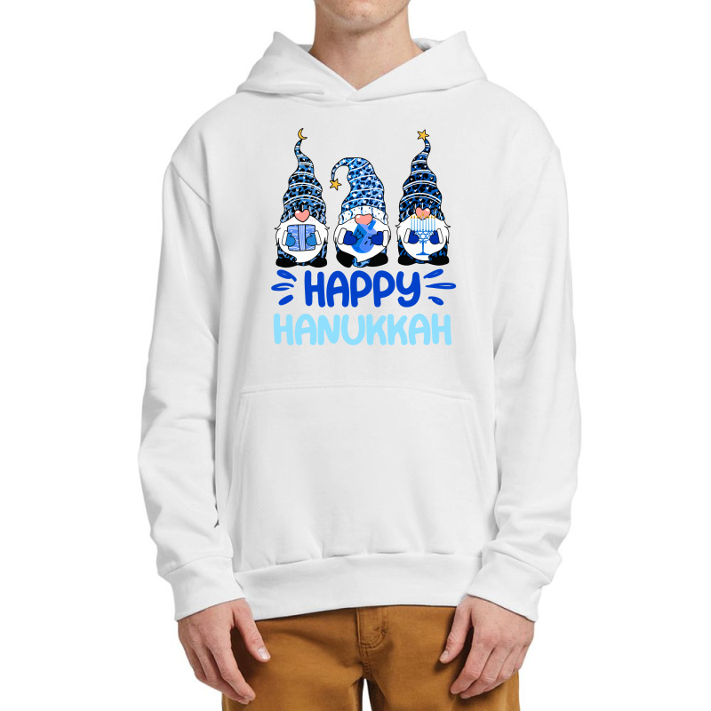 Happy Chrismukkah 2021 With Menorah Gnome Hanukkah Jewish Holiday Paja Urban Pullover Hoodie | Artistshot