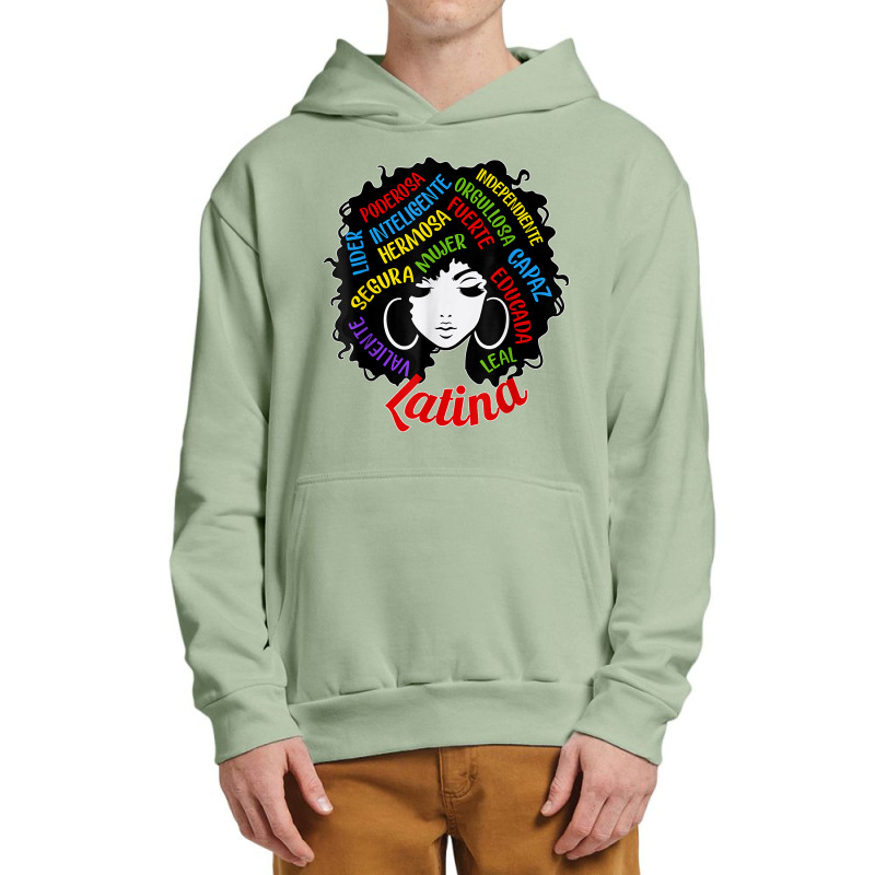 Reina Empowered Latina Poder Latina Pride Hispanic Heritage T Shirt Urban Pullover Hoodie by montistd | Artistshot