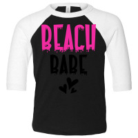 Beach Babe Toddler 3/4 Sleeve Tee | Artistshot