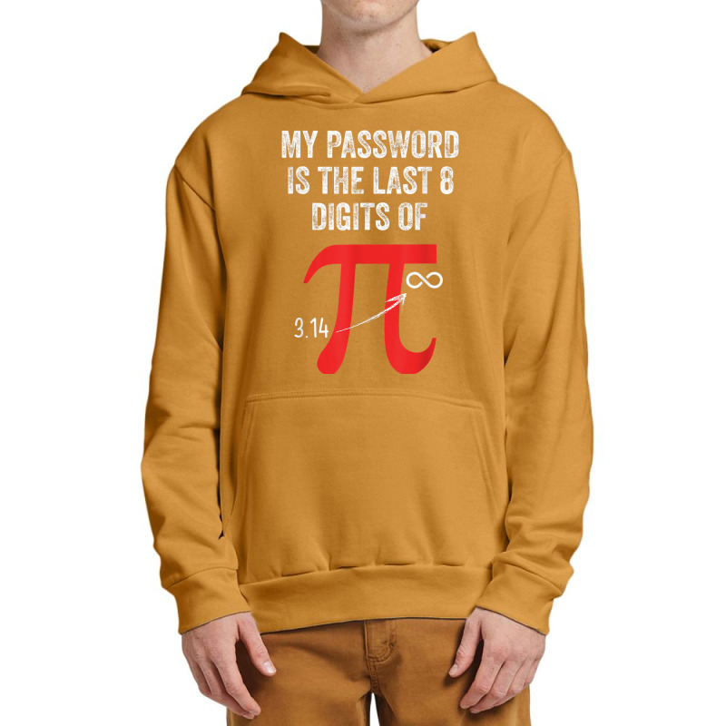 My Password Is Last 8 Digits Of Pi Infinite Math Teacher Kid T Shirt Urban Pullover Hoodie by cm-arts | Artistshot