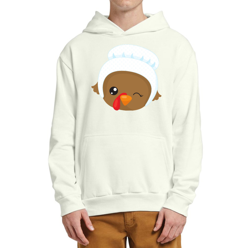 Thanksgiving Turkey Thanksgiving Turkey, Brown Turkey, Pilgrim Bonnet Urban Pullover Hoodie | Artistshot