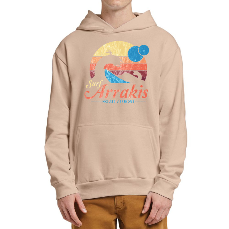 Arrakis Vintage Distressed Surf Urban Pullover Hoodie by cm-arts | Artistshot