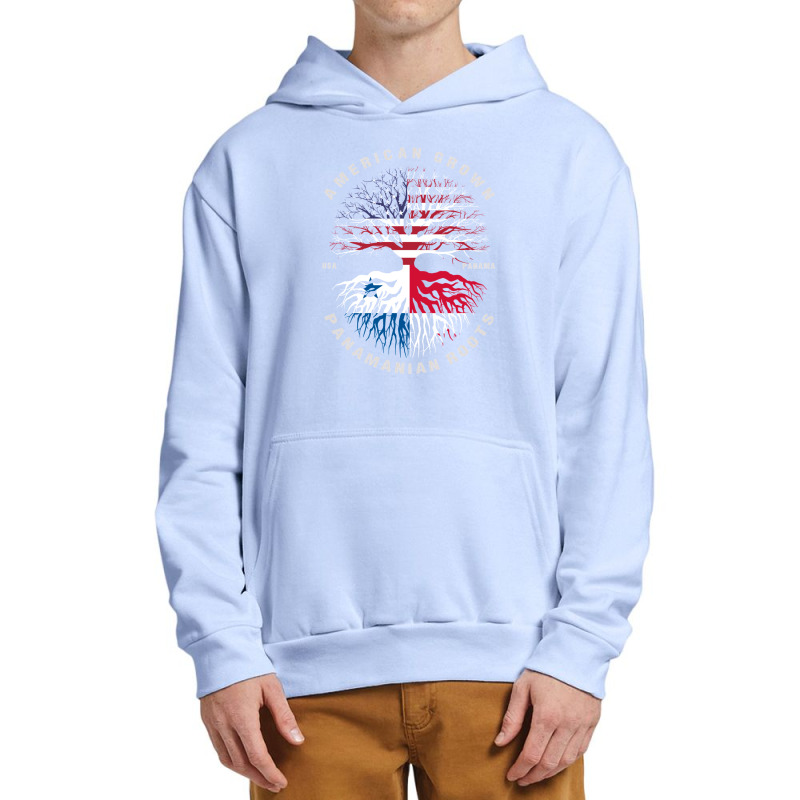 American Grown Panamanian Roots Panama Flag Urban Pullover Hoodie by CharlieFairchild | Artistshot