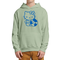 Blue Summer Swim Urban Pullover Hoodie | Artistshot