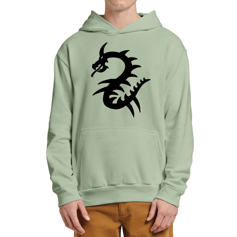 Serpentine Dragon Urban Pullover Hoodie | Artistshot