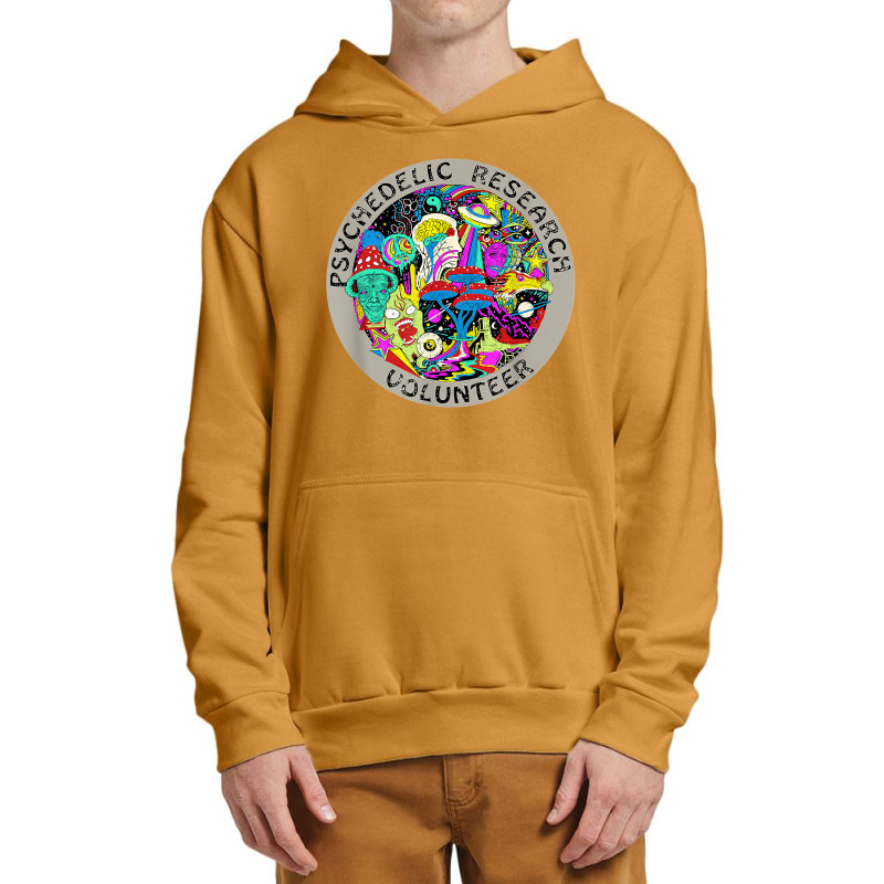 Psychedelic Mushroom Trip Gift   Psychedelic Research Gift T Shirt Urban Pullover Hoodie | Artistshot