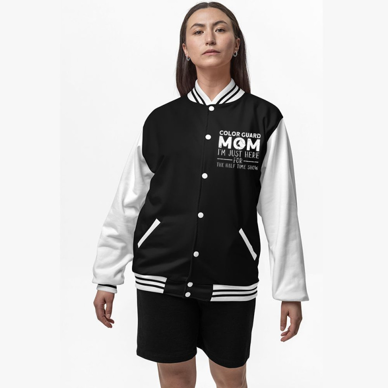 Womens Color Guard Mom Bomber Jacket | Artistshot