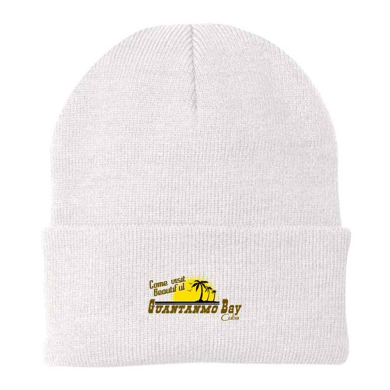 Cbesuchen Sie Schnen Guantanamo Bucht Kuba Lustiger Geeknerd Beanie | Artistshot