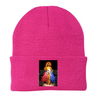 Jesus Christ Christian Jesus I Trust In You Divine Mercy Graphic Catho Beanie | Artistshot