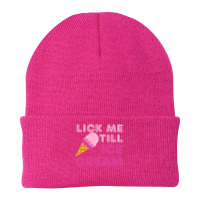 Lick Me Till Ice Cream T  Funny Adult Humor Gift Beanie | Artistshot