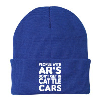 People With Ar's Don'gein Cattle Cars Sarcastic Characters Video Game Beanie | Artistshot