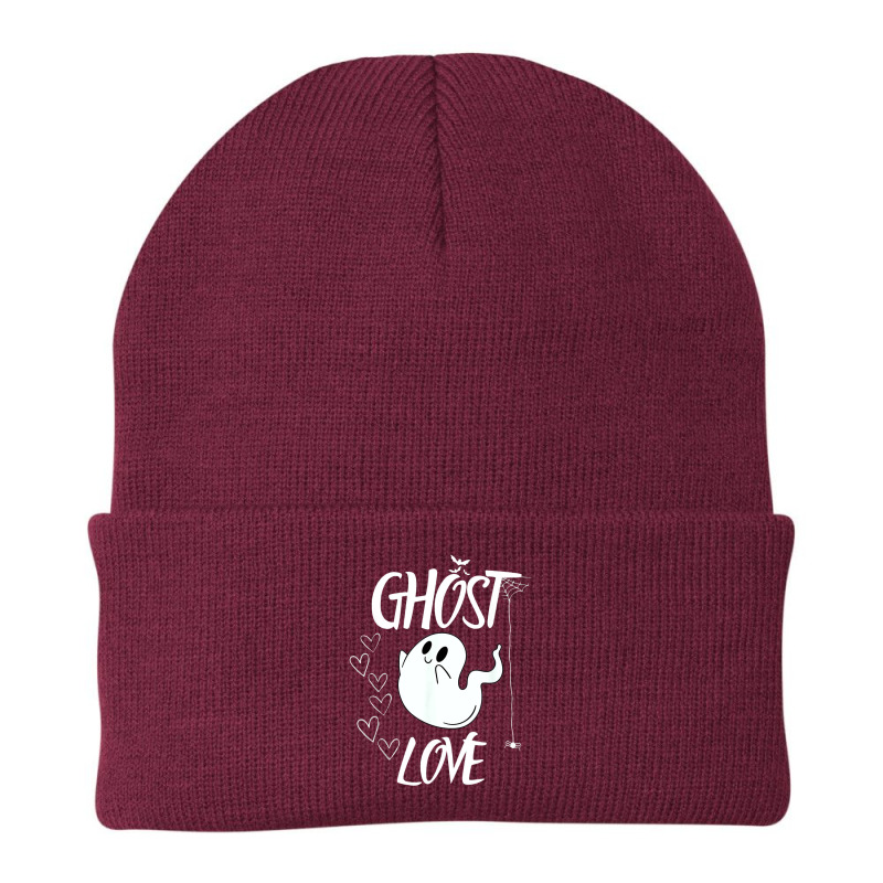 Funny Halloween Spooky Season Fall Season Cute Ghost Love Beanie by TopShirts | Artistshot