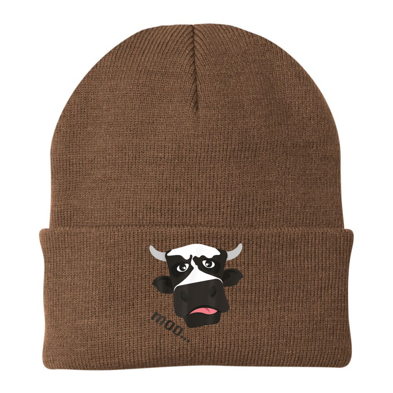 Funny Milk Cow Moo Farm Animal Beanie by RiekertAlennah | Artistshot