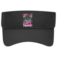 I Know I Lift Like A Girl Try To Keep Up  Gym Gift Visor Hat | Artistshot