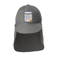 Funny Accountant Halloween Costume Outfit Math Calculator T Shirt Sun Shade Cap | Artistshot