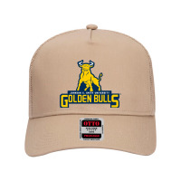 Johnson C. Smith University Golden Bulls Mesh Back Trucker Hat | Artistshot