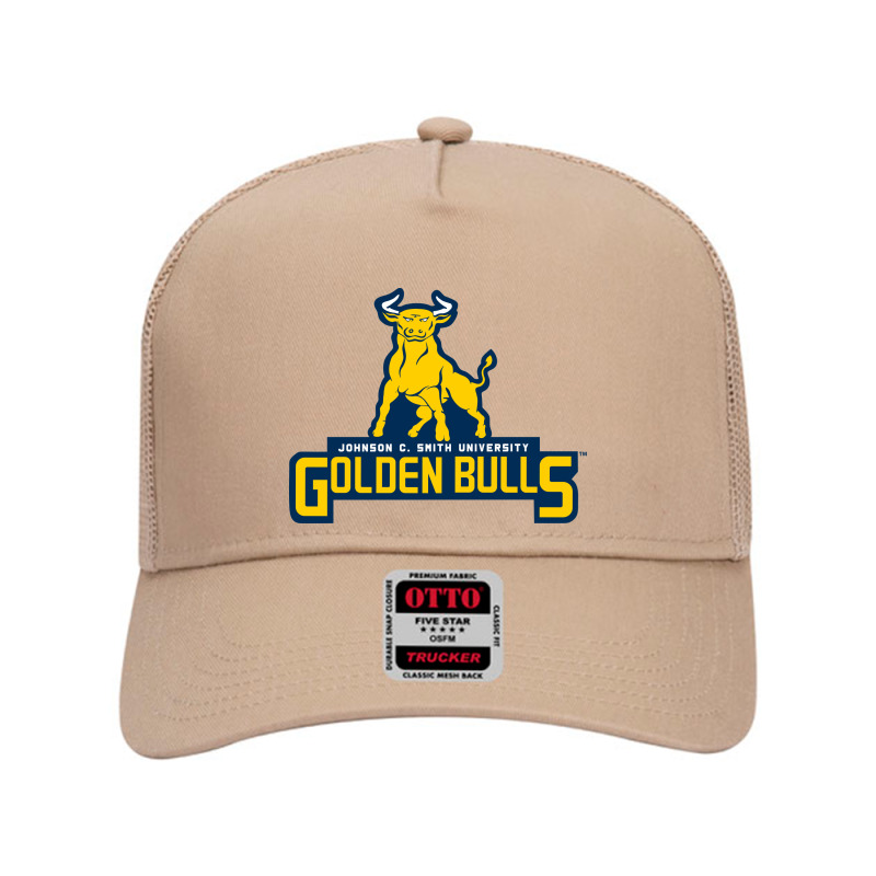 Johnson C. Smith University Golden Bulls Mesh Back Trucker Hat by DelilahAgnes | Artistshot