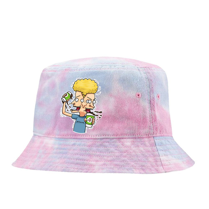 Graphic Vintage  Animations Mens My Favorite Tie Dyed Bucket Hat by Artist-Calvin | Artistshot