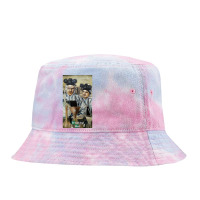 Vintage Photographic  Thriller Art Character Tie Dyed Bucket Hat | Artistshot