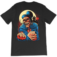 Scream Skull Catch Dice And Playing Card T-shirt | Artistshot