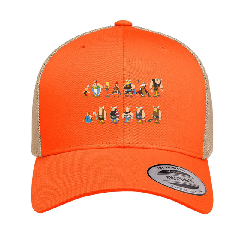 Asterix And Obelix Retro Trucker Cap by jessemillicent | Artistshot