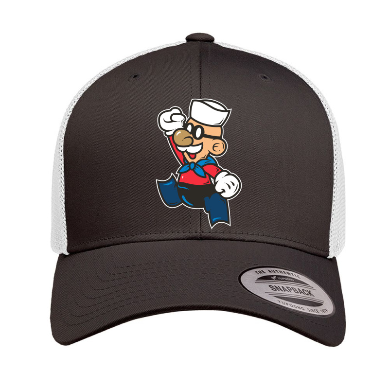 Super Jump Bb, Barnacle Boy Retro Trucker Cap by komplenan | Artistshot