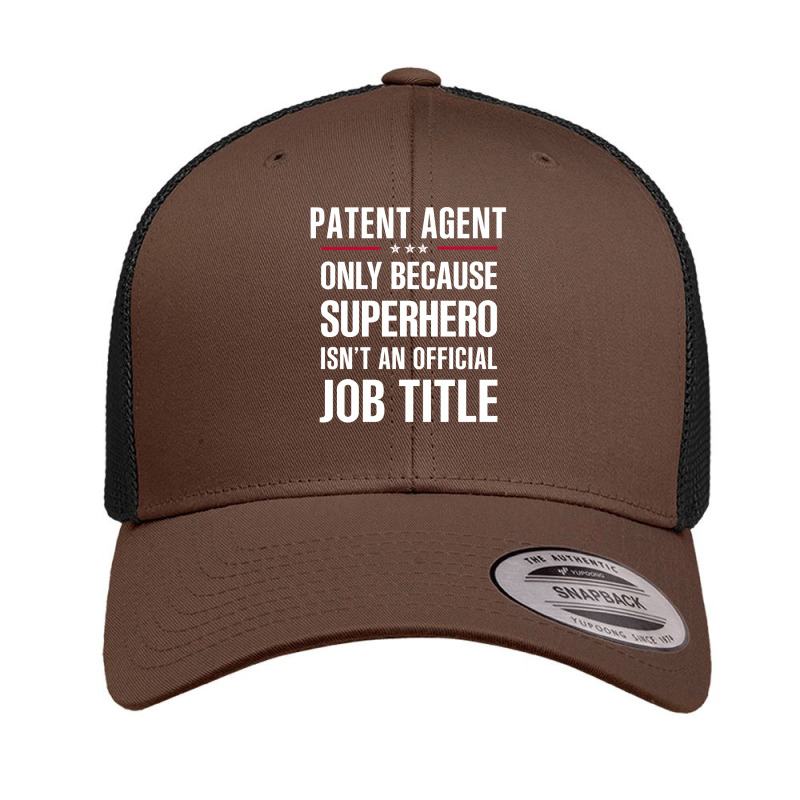 Gift For Superhero Patent Agent Retro Trucker Cap by thanchashop | Artistshot