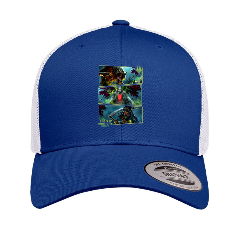 Magic The Gathering Midnight Hunt Panel Retro Trucker Cap by samuelswallace | Artistshot