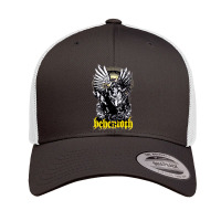 Behemoth Monster Art Retro Trucker Cap | Artistshot