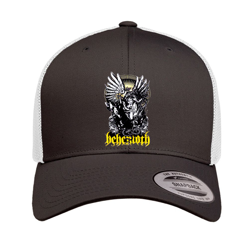 Behemoth Monster Art Retro Trucker Cap by marvogabrial | Artistshot