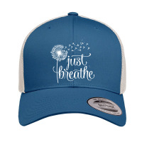 Just Breathe Retro Trucker Cap | Artistshot