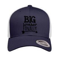 Big Brother Finally Retro Trucker Cap | Artistshot