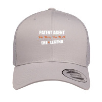 Patent Agent The Man, The Myth The Legend Retro Trucker Cap | Artistshot