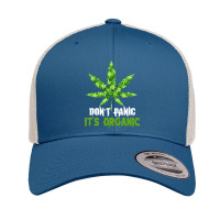 Dont Panic Its Organic Medical Retro Trucker Cap | Artistshot