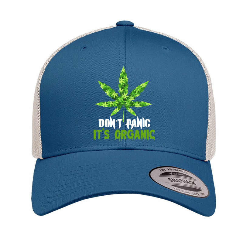 Dont Panic Its Organic Medical Retro Trucker Cap by Azura Store | Artistshot