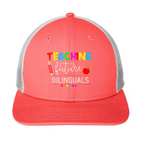 Teaching Future Bilinguals Spanish Teachers Back To School Snapback Trucker Cap | Artistshot