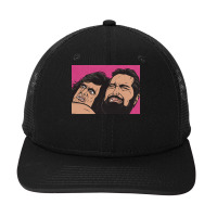 Samurai Cop Fight Scene Classic Snapback Trucker Cap | Artistshot